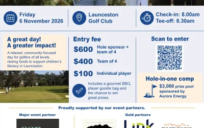 06 Nov: Join us for our 2026 Charity Golf Day